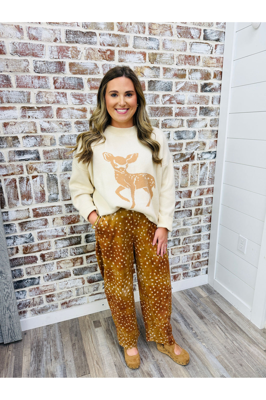 Fawn Oversized Sweater