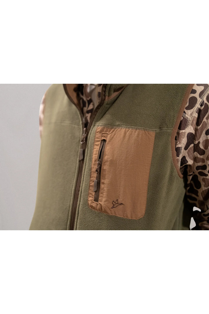Combat Waterfowl | Flyway Reversible Fleece Vest