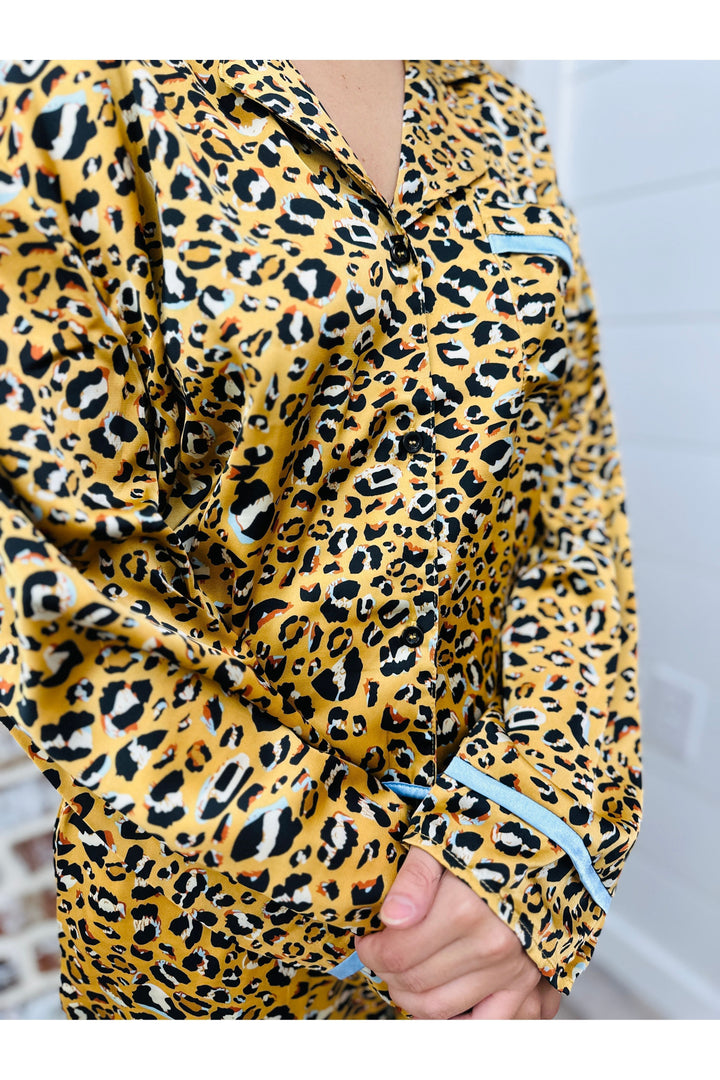 Leopard Polyester PJ’s