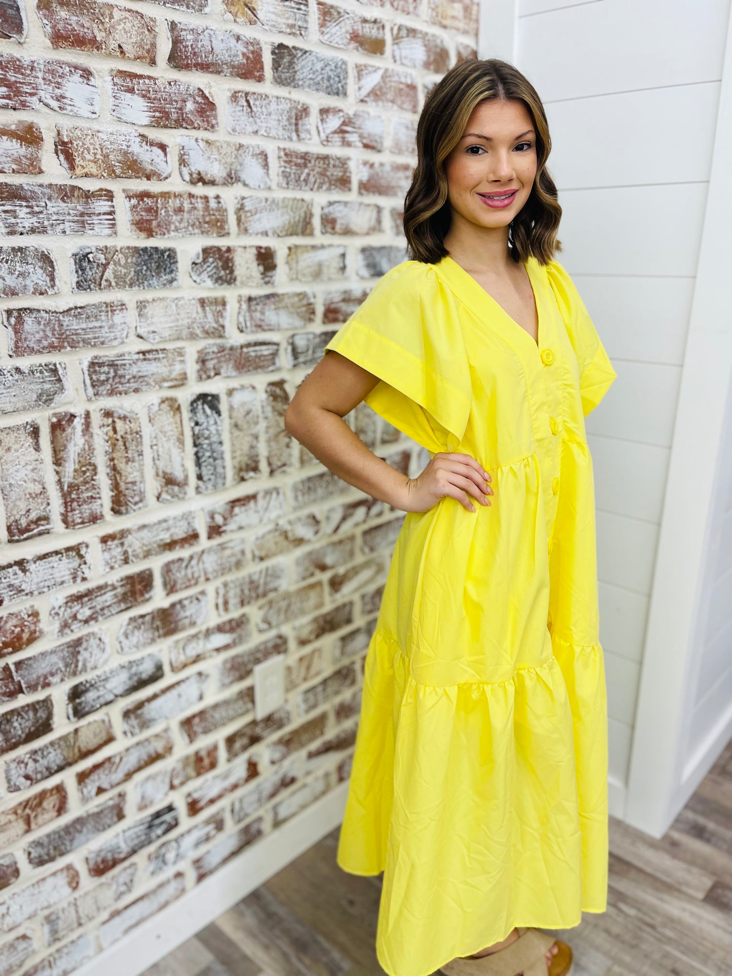 Hello Sunshine Midi Dress