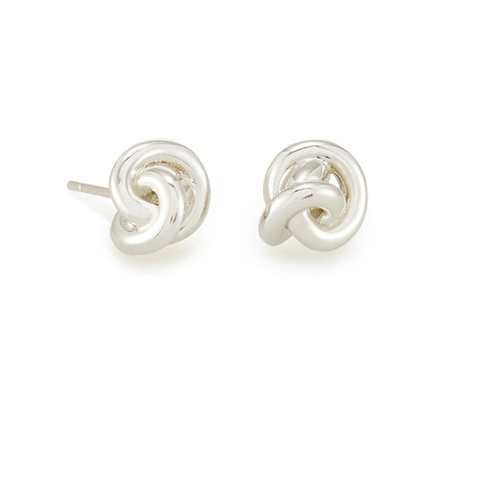 Kendra Scott| PRESLEIGH STUD EARRINGS BRIGHT SILVER METAL