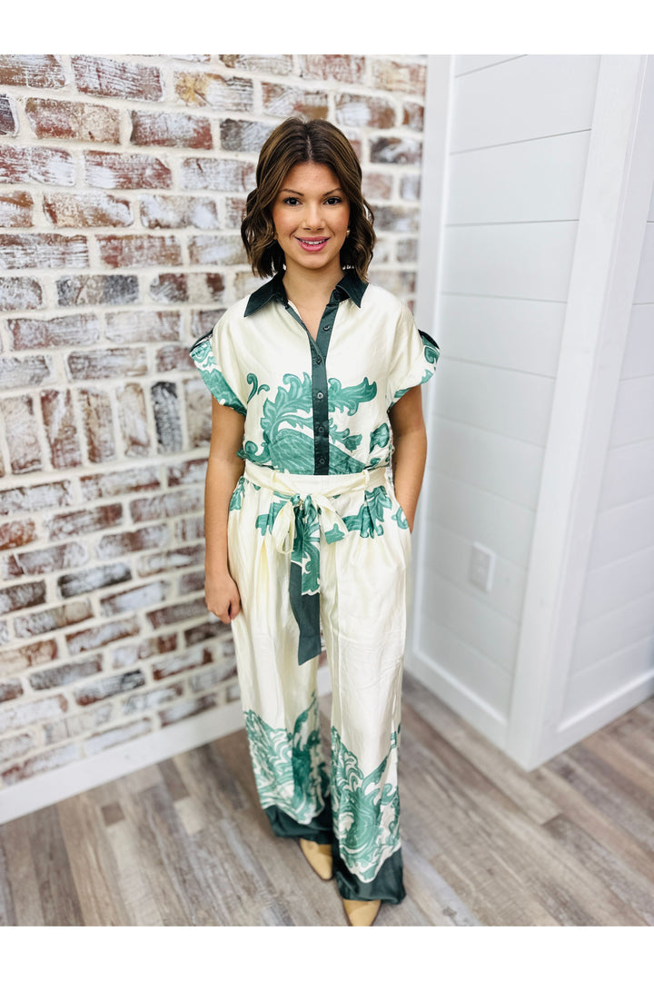 Print of Elegance Jumpsuit