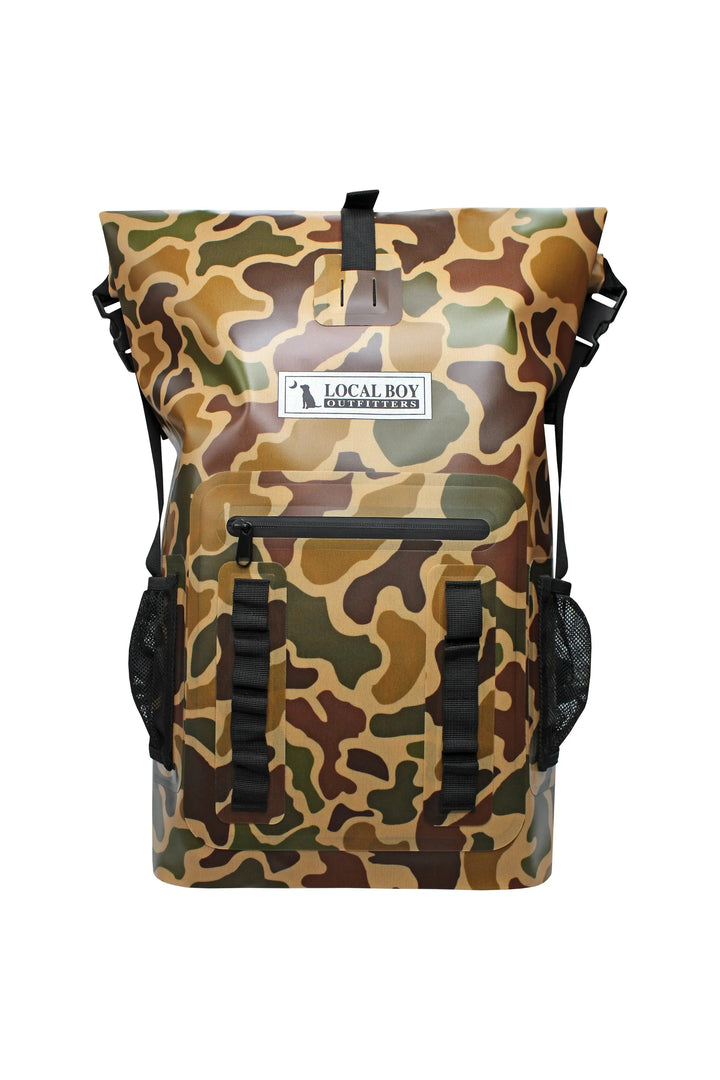 Local Boy Dry Bag-Old School Camo