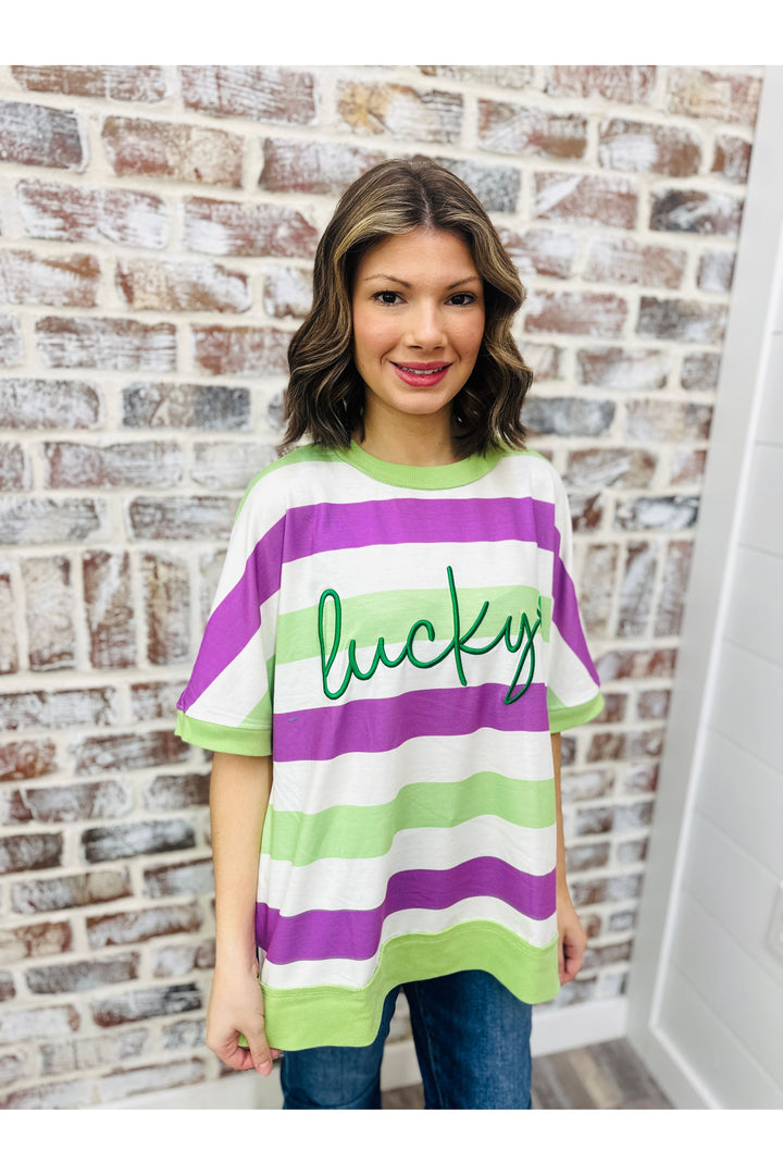Lucky Stripes Top