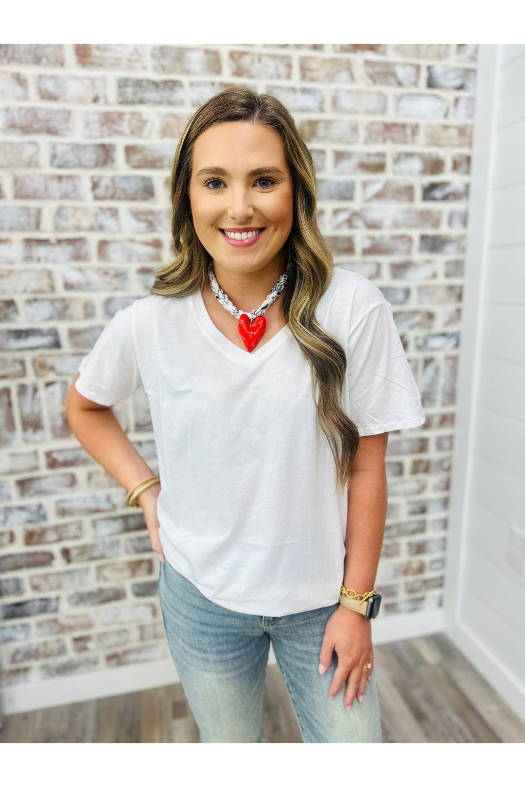White Basic Top