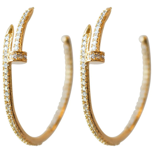 Gemelli ~ Emma Hoop earrings