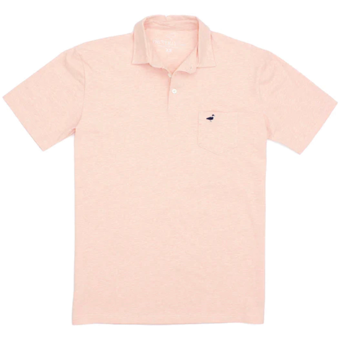 Properly Tied-Melon-Harrison Pocket Polo SS