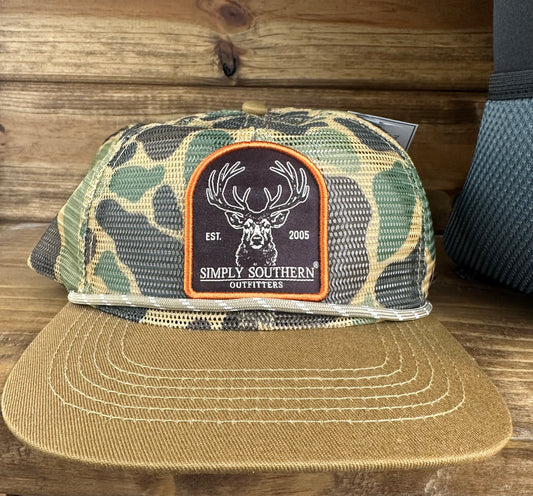 Simply Southern Camo Rope Cap