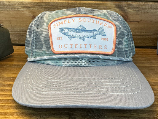Simply Southern Camo Rope Cap