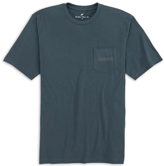 Southern Point Co-Mosaic Greyton-Vintage Navy T-Shirt