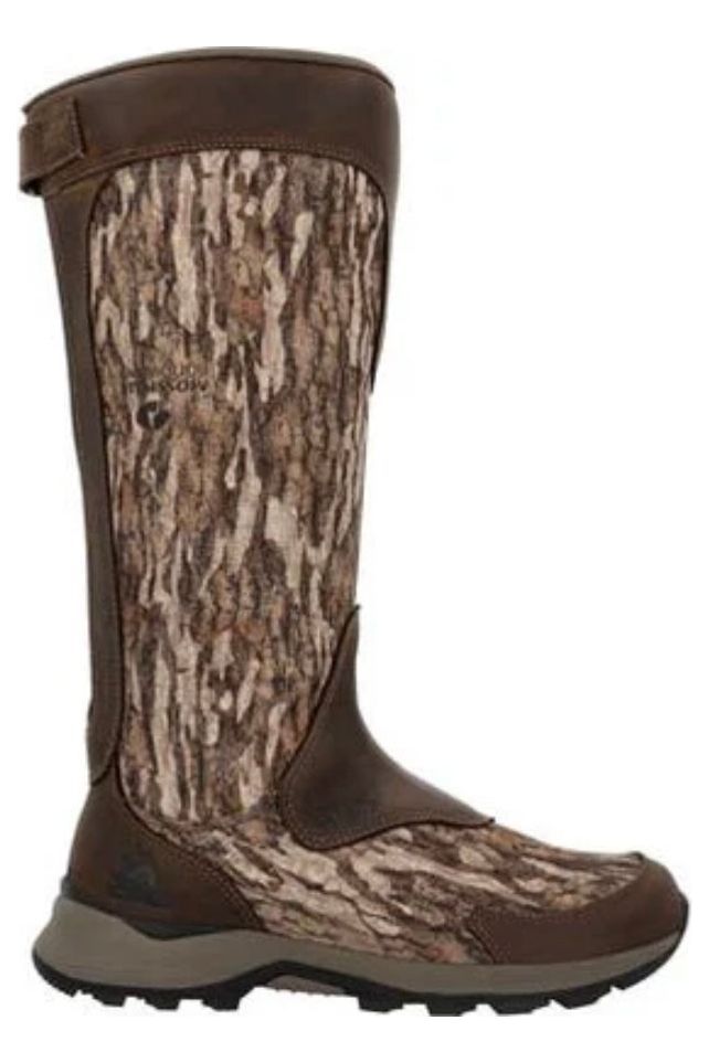 Rocky Trophy Series 16” Rubber Snake Boot-Mossy Oak Bottomland-
