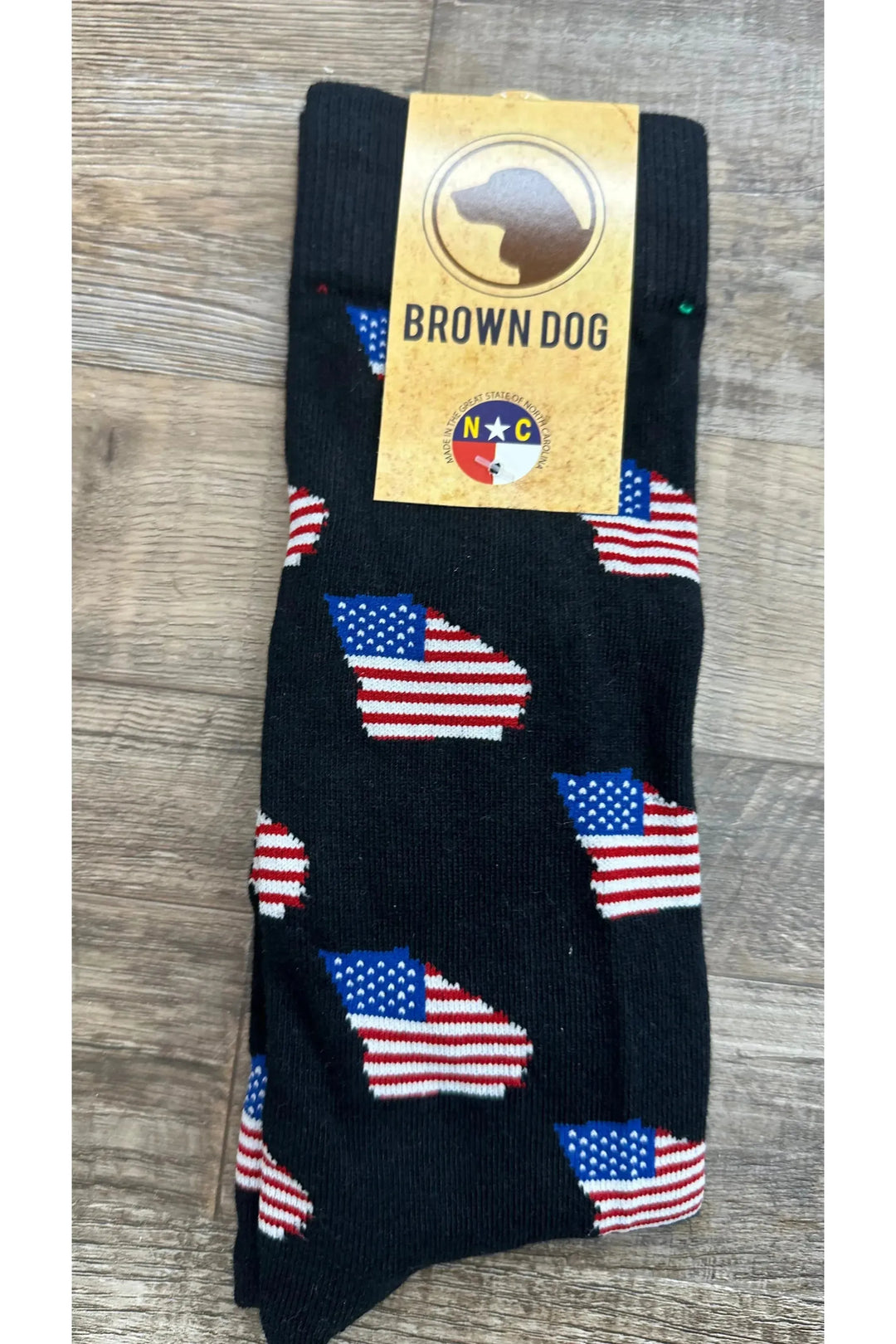Brown Dog Dress Socks