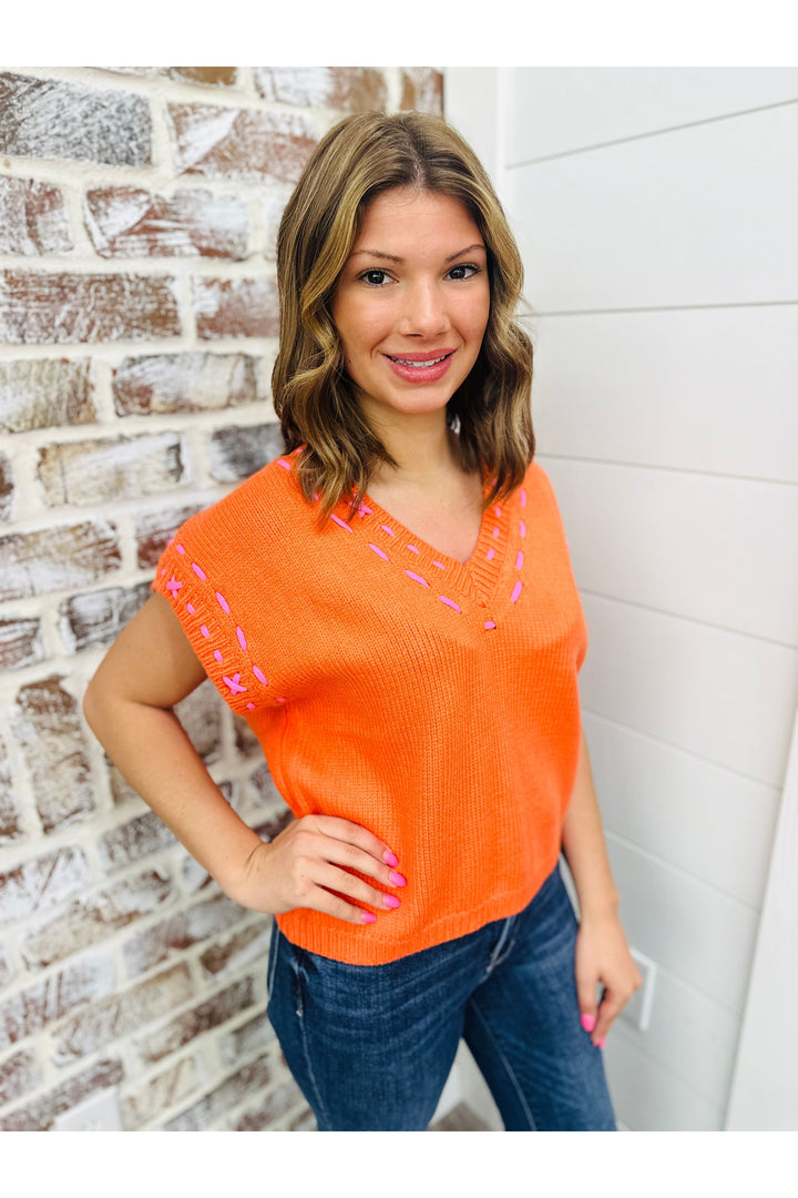 THML Orange Passion Top