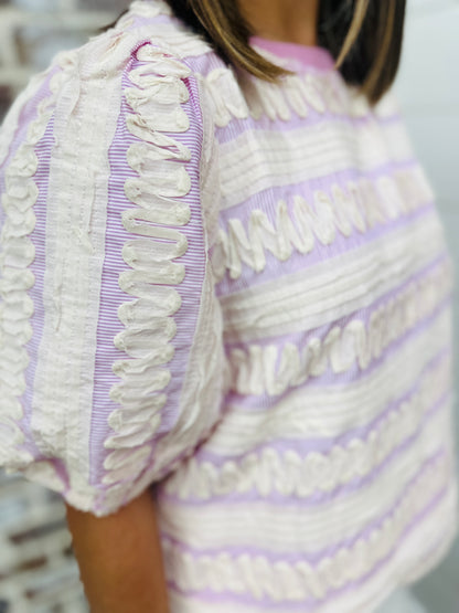 Twirl & Swirl Top