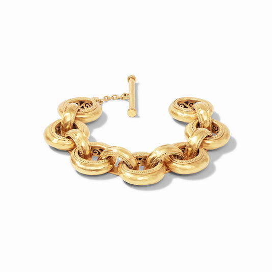 Julie Vos ~ Cannes Demi Link Bracelet Gold