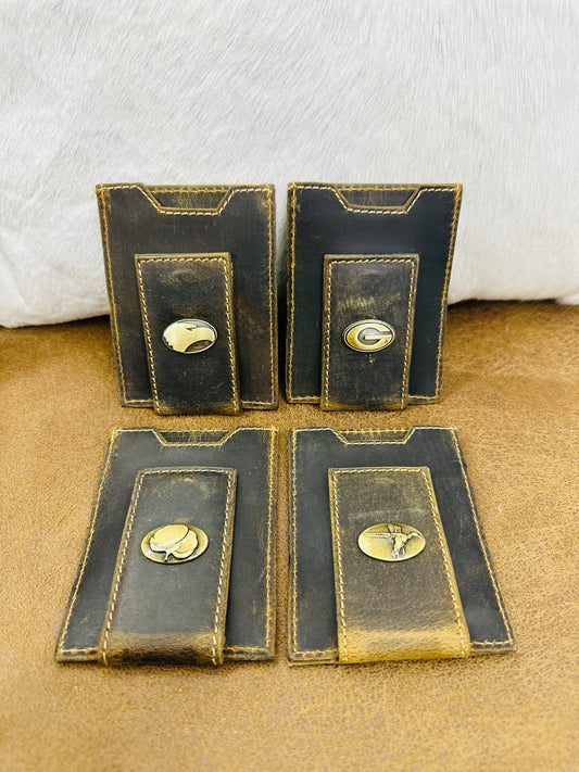 Brown Front Pocket Wallet