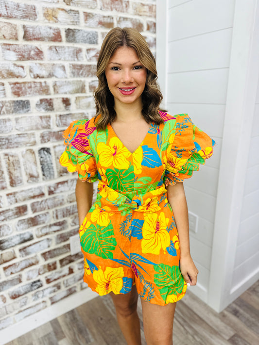 Tropical Treasure Romper