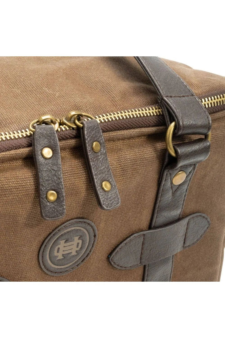 Heybo Waxed Cooler in Brown