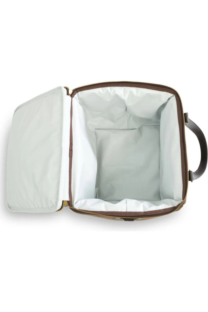 Heybo Waxed Cooler in Brown