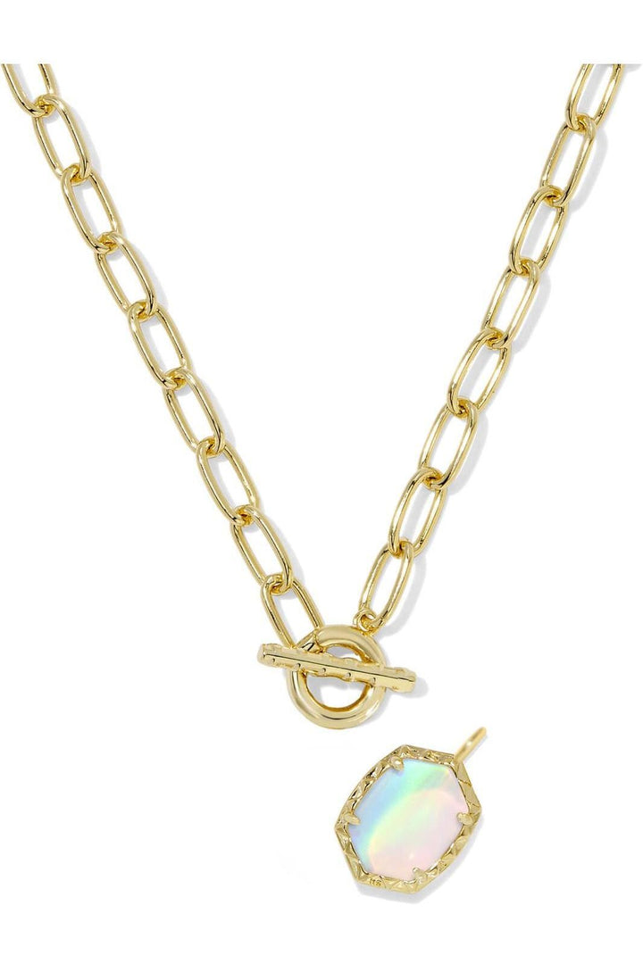 Kendra Scott| Daphne Convertible Gold Link and Chain Necklace