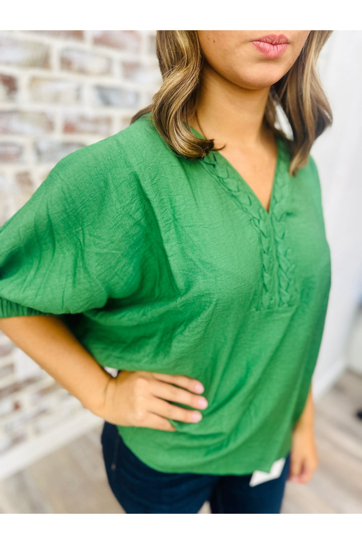 Fern Braided Top