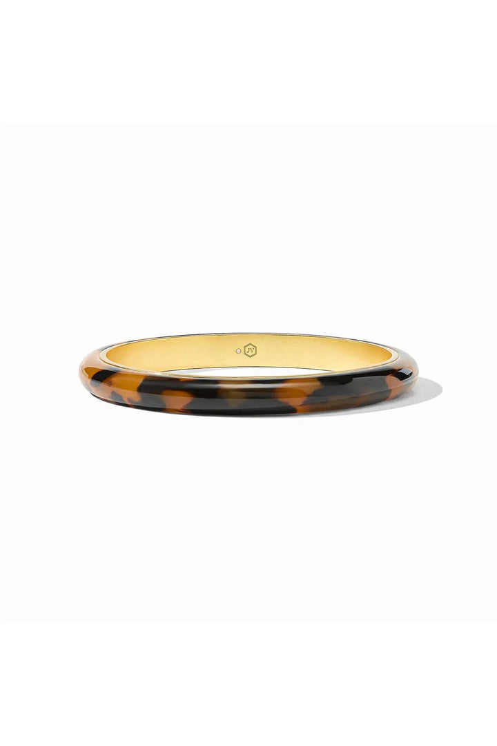 Julie Vos | Madison Statement Bangle - Tortoiseshell (medium)