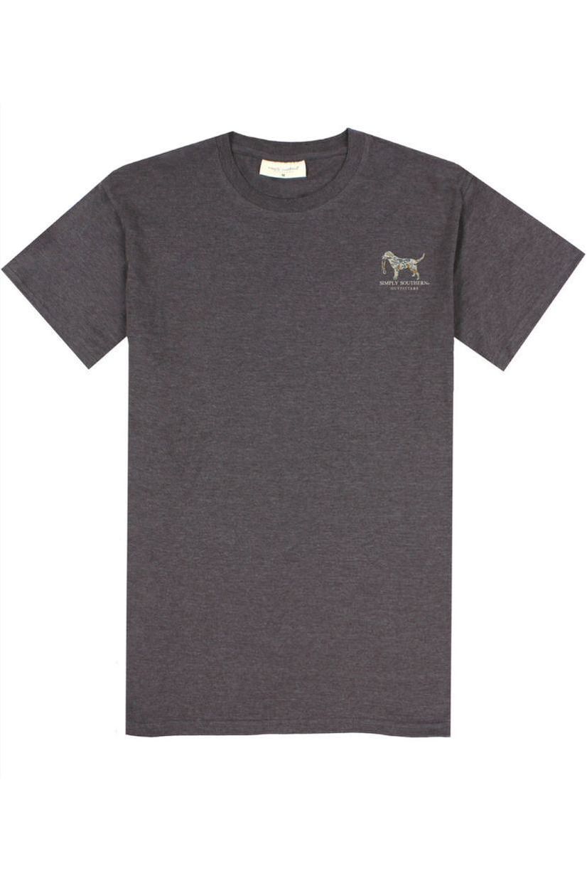 YOUTH Camo Dog Logo Tee