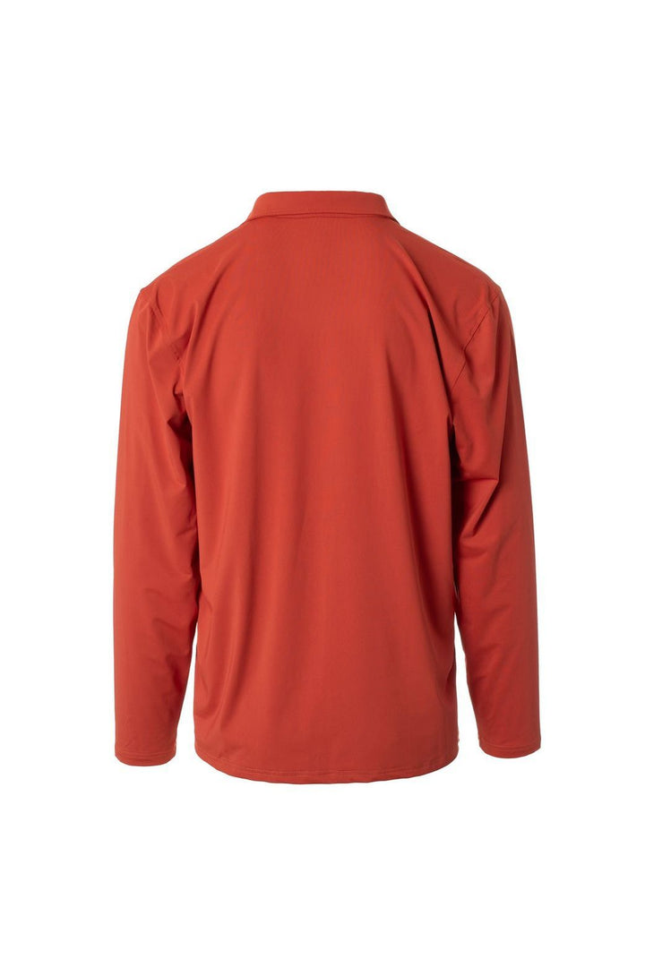 WILDGAME Sierra Light Weight Quarter Zip - Burnt Orange