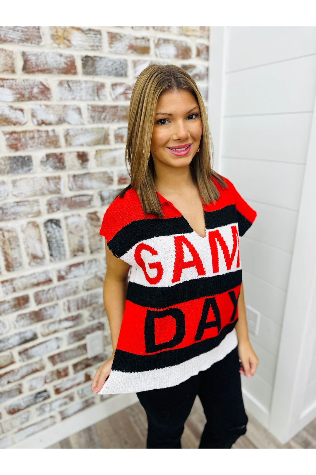 Game Day Darling Top
