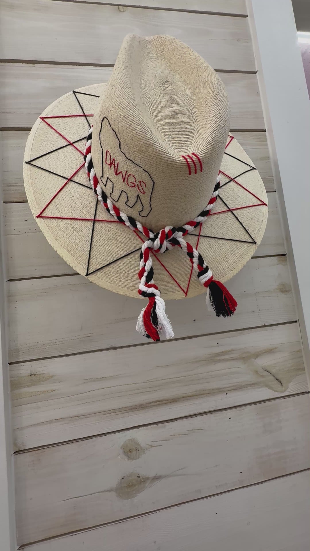 Tipsy Threads ~ Palm Georgia DAWGS Hat